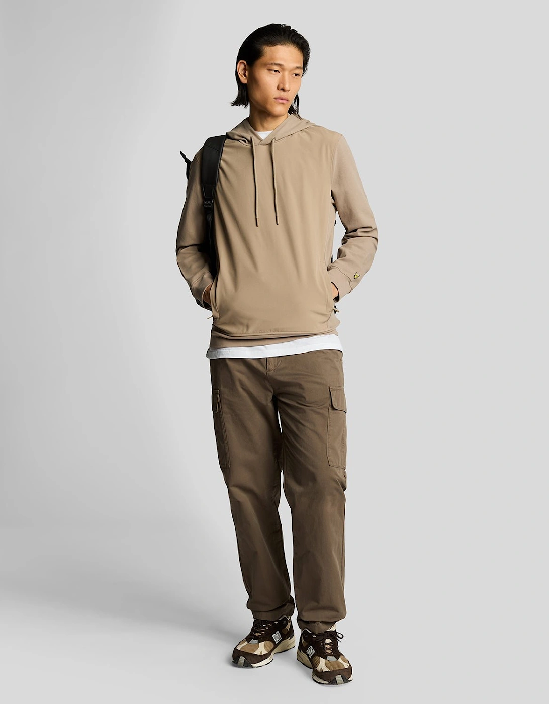 Softshell Hybrid Pullover Hoodie