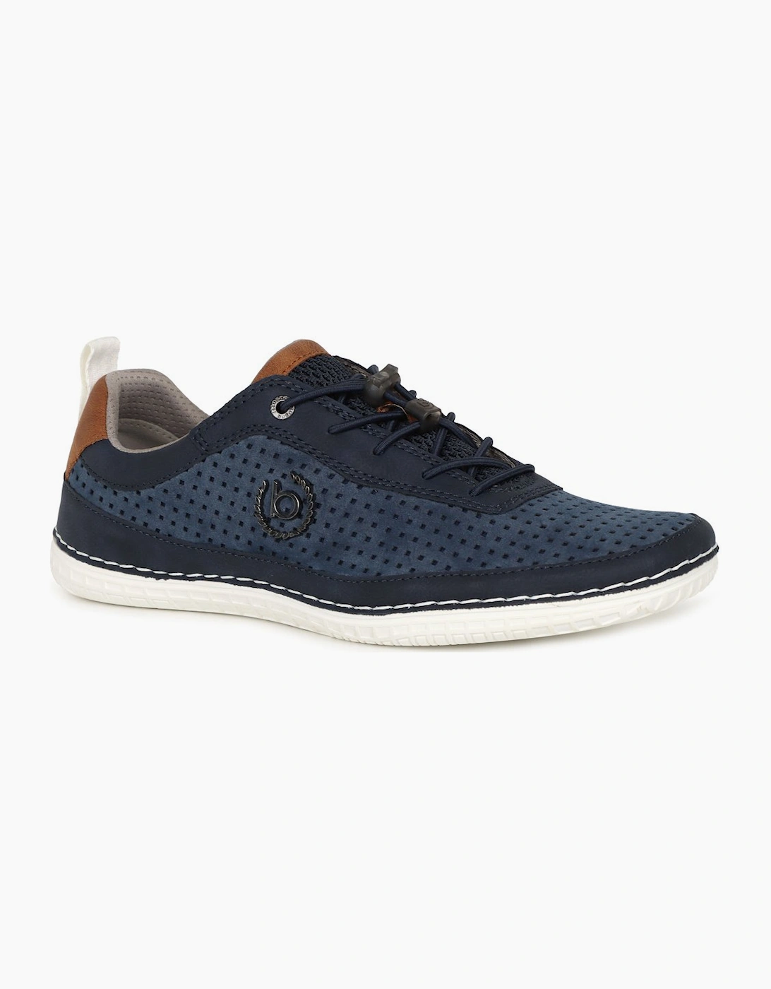 Bugatti Men's Navy Bimini Trainers - Size: 8