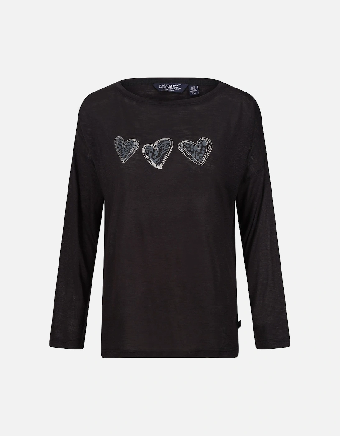 Womens Carlene Long Sleeve T Shirt Tee