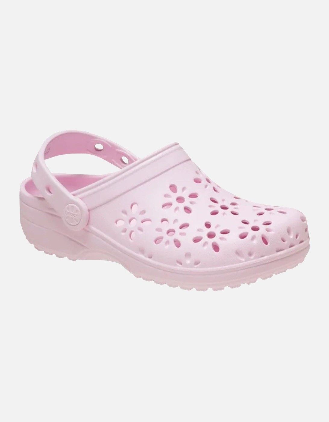 Floral Cut Clog Girls Sandals, 5 of 4