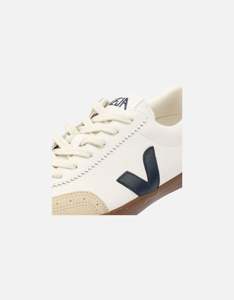 Volley Leather Women's White/Navy Trainers