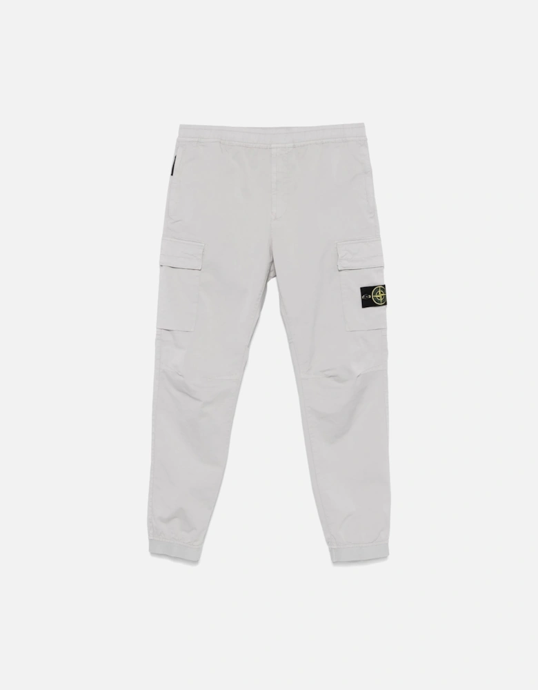 Cuffed Combat Trousers Grey