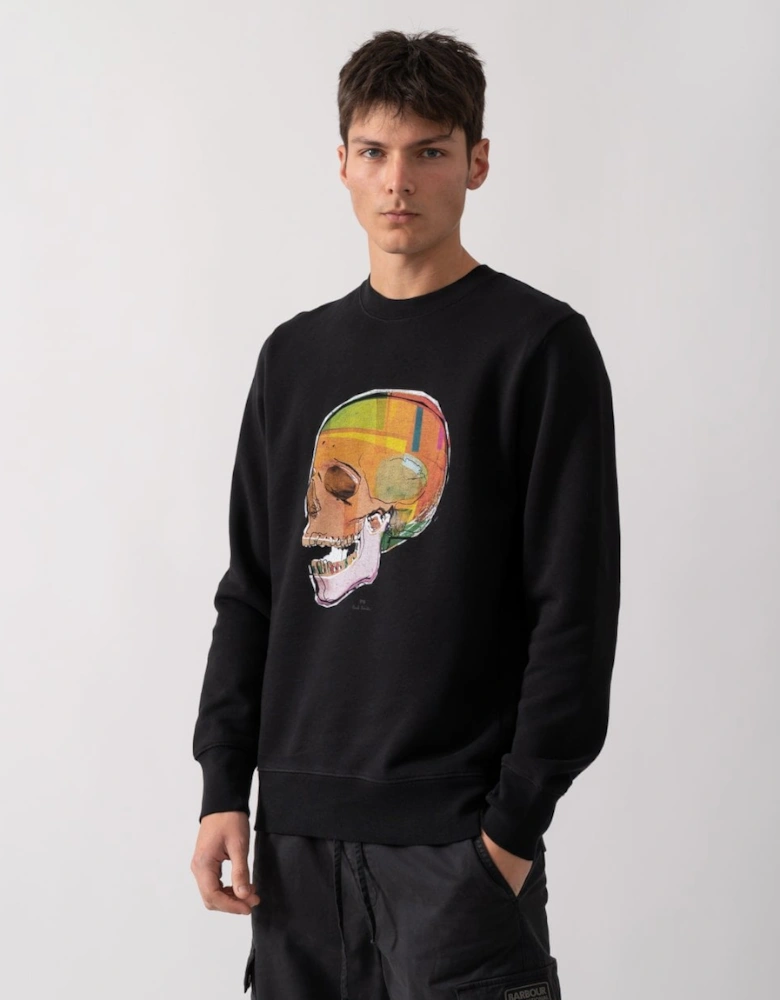 PS Mens Skull Sweatshirt