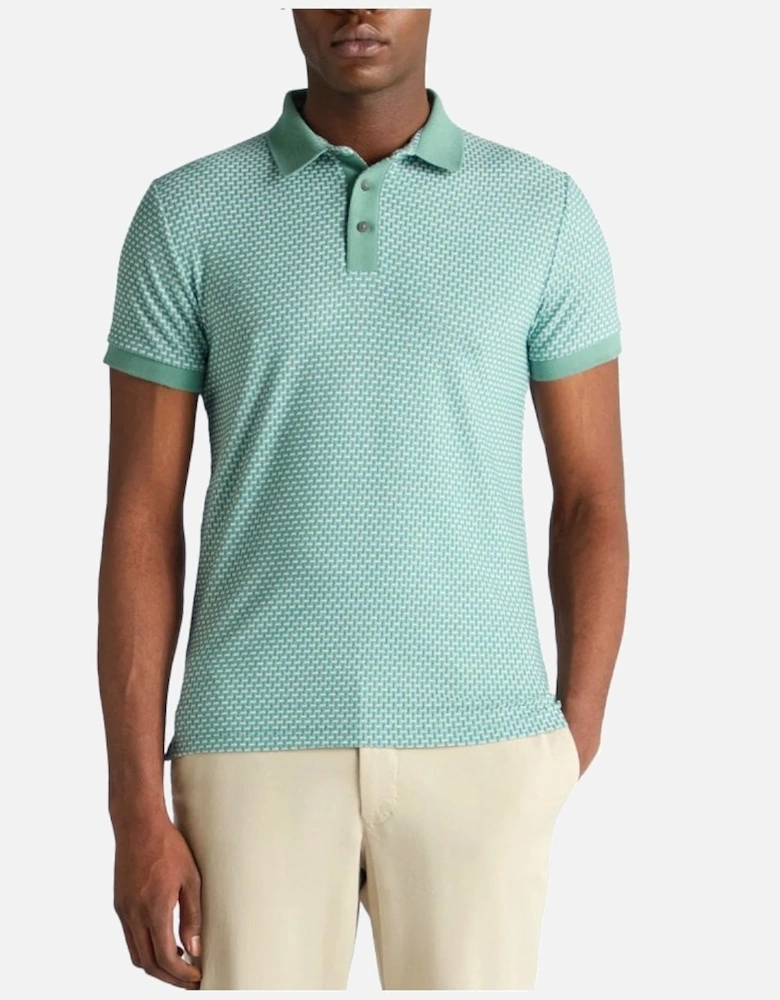 Short Sleeve Polo Shirt Green