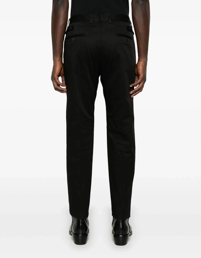 5 Pocket Slim Trousers Black