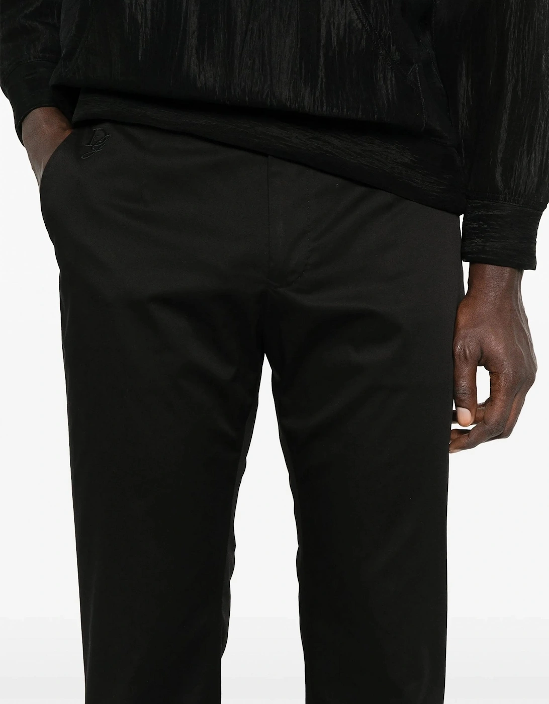 5 Pocket Slim Trousers Black