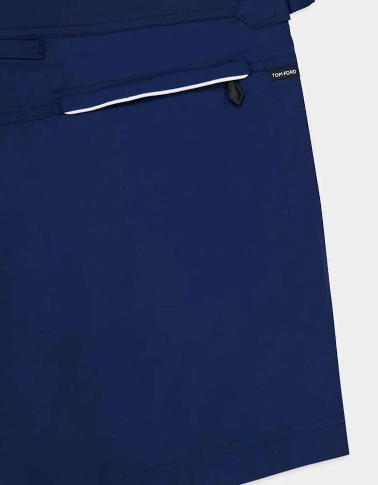 Compact Poplin Swim Shorts Navy