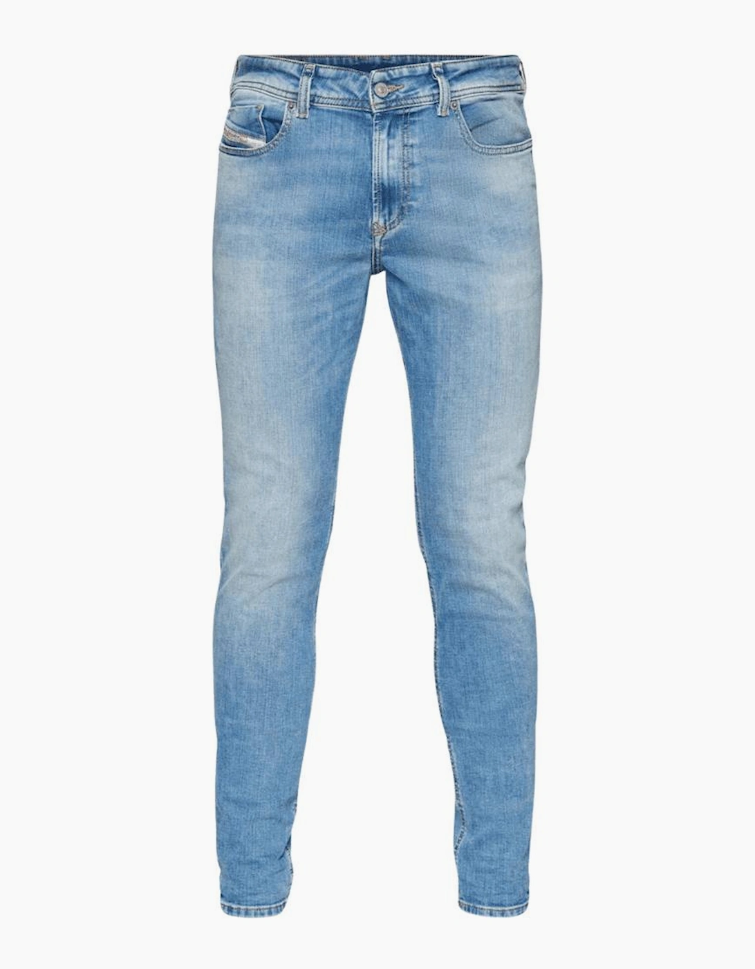 Diesel Men's Blue 1979 Sleenker Skinny Fit Light Wash Jeans