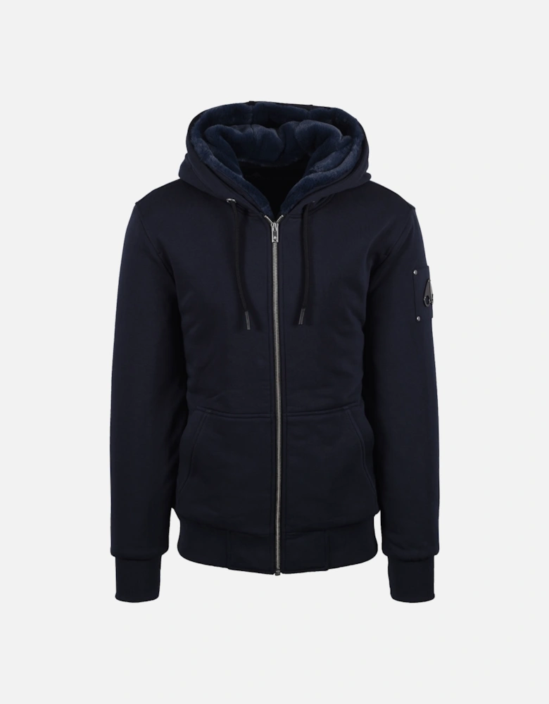 Classic Bunny Hooded Full Zip Navy