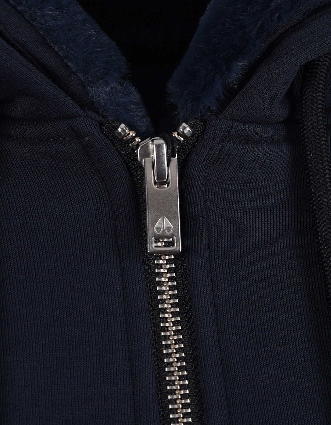 Classic Bunny Hooded Full Zip Navy