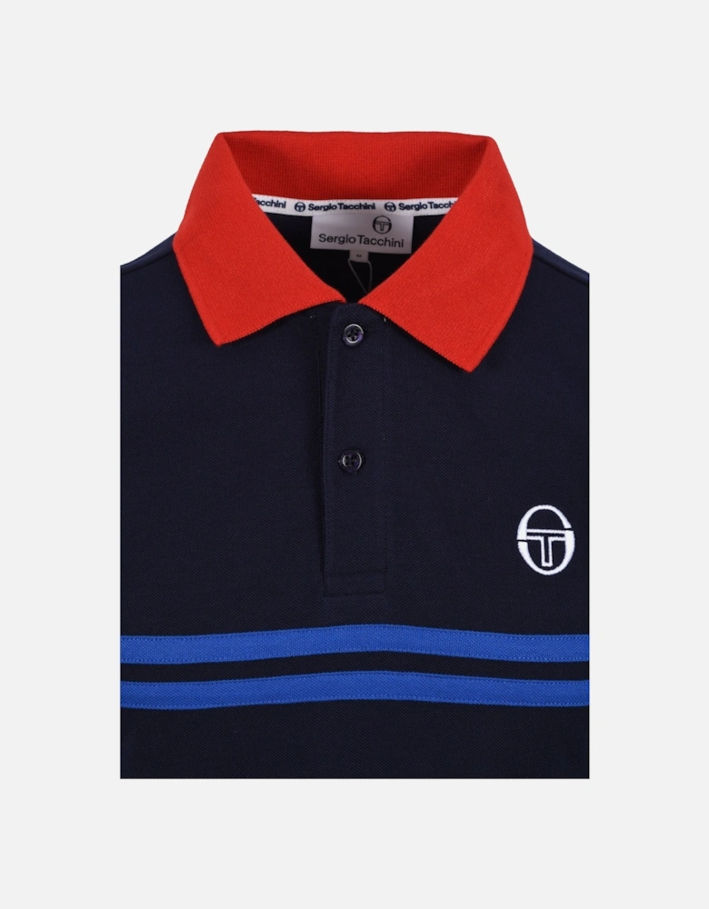 Supermac Polo Navy/Red