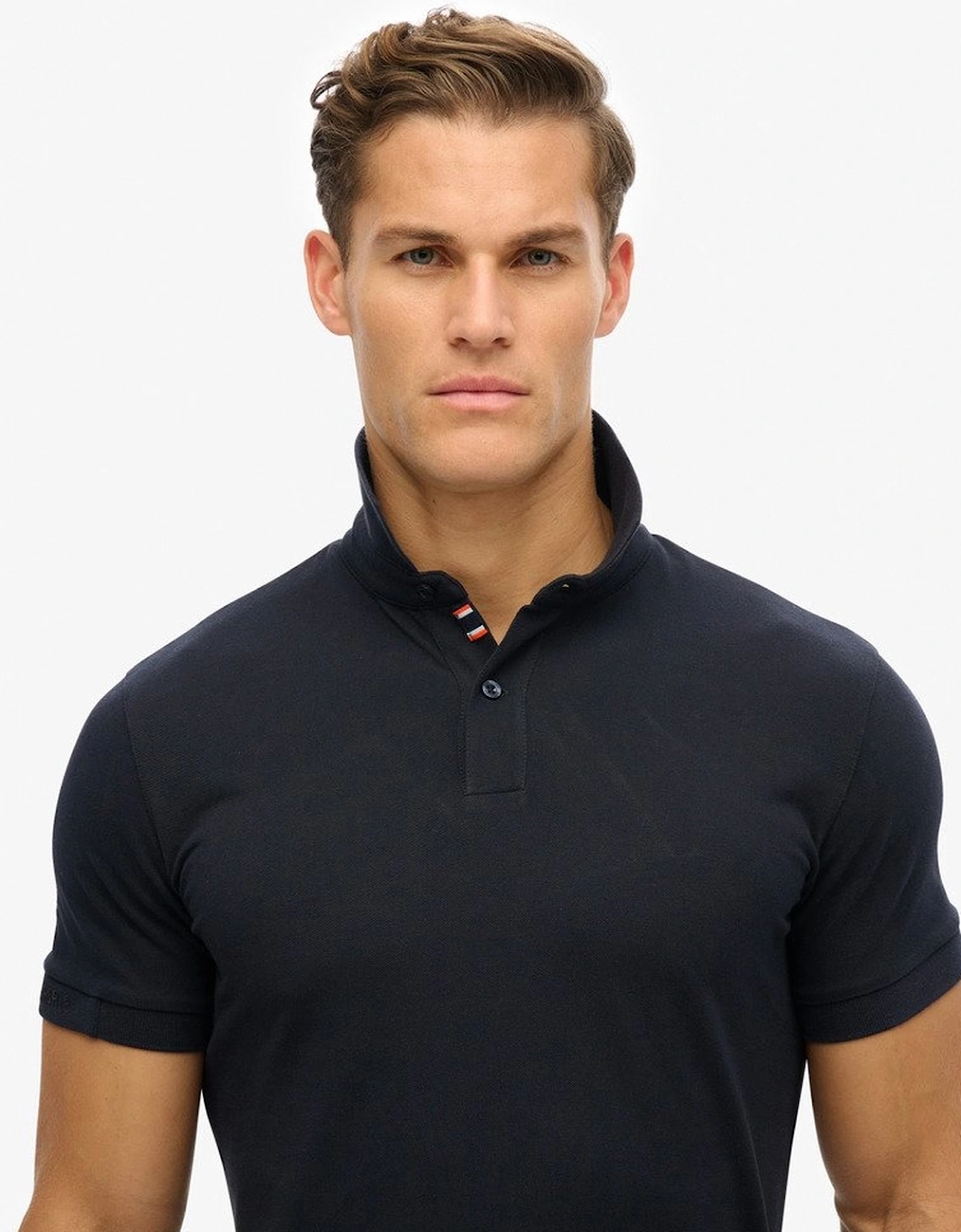 Men's City Pique Polo Eclipse Navy