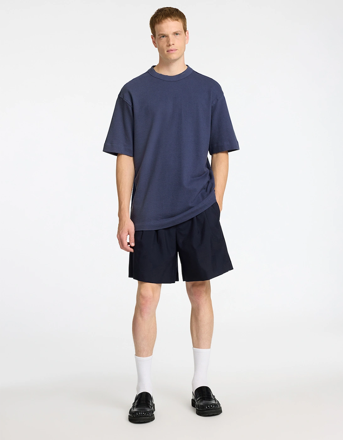 Homme Caleb Short Sleeve O-Neck Tee Oceana