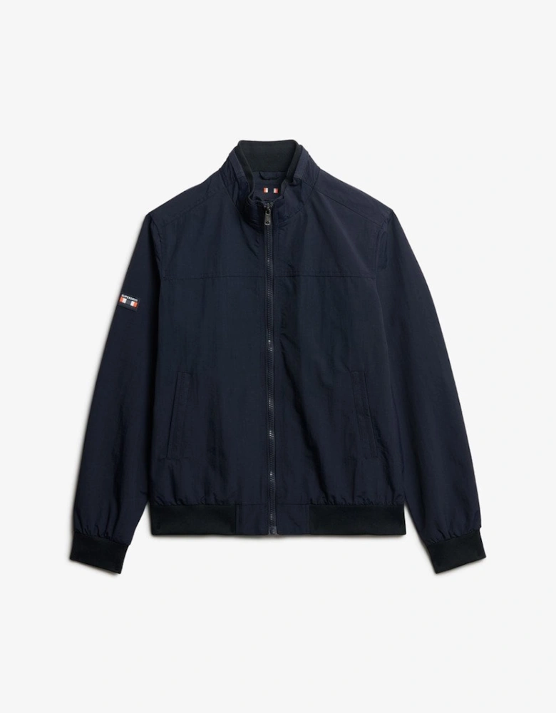 Men's Nylon Harrington Jacket Eclipse Navy