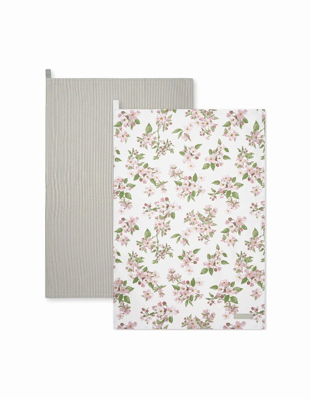 Blossom & Stamford Stripe Tea Towel (Set of 2), 4 of 3