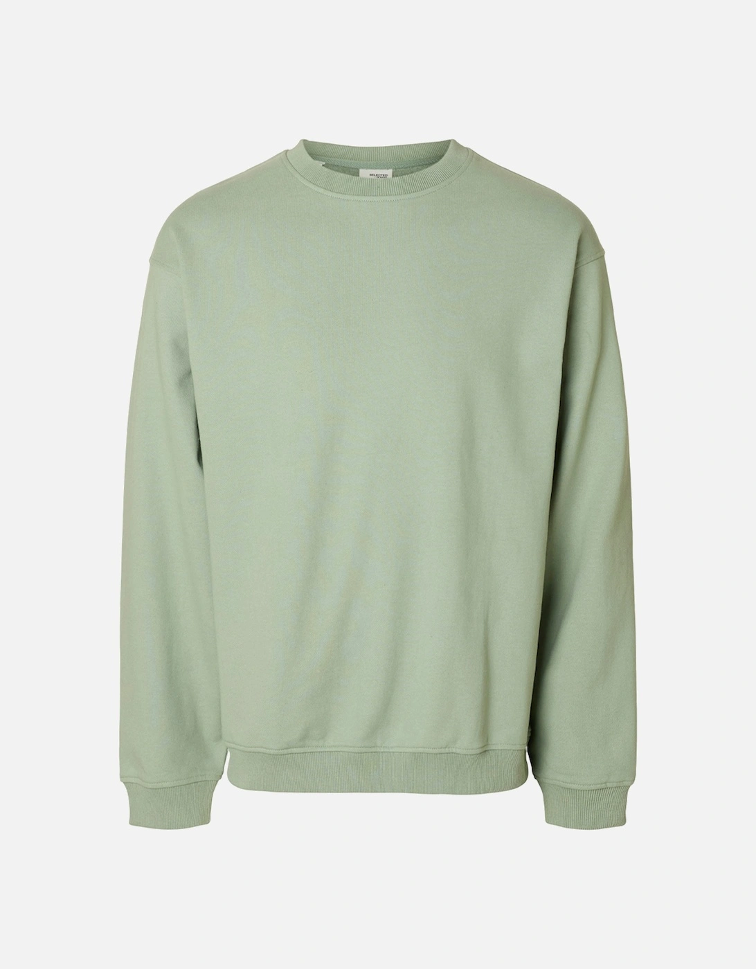 Homme Alban Crew Neck Sweatshirt Iceberg Green, 2 of 1