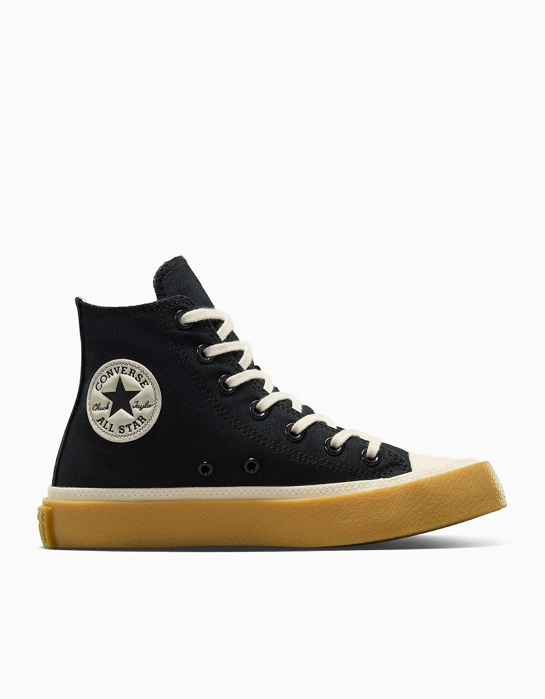 Womens Chuck Taylor All Star Canvas Hi Top - Black, 2 of 1