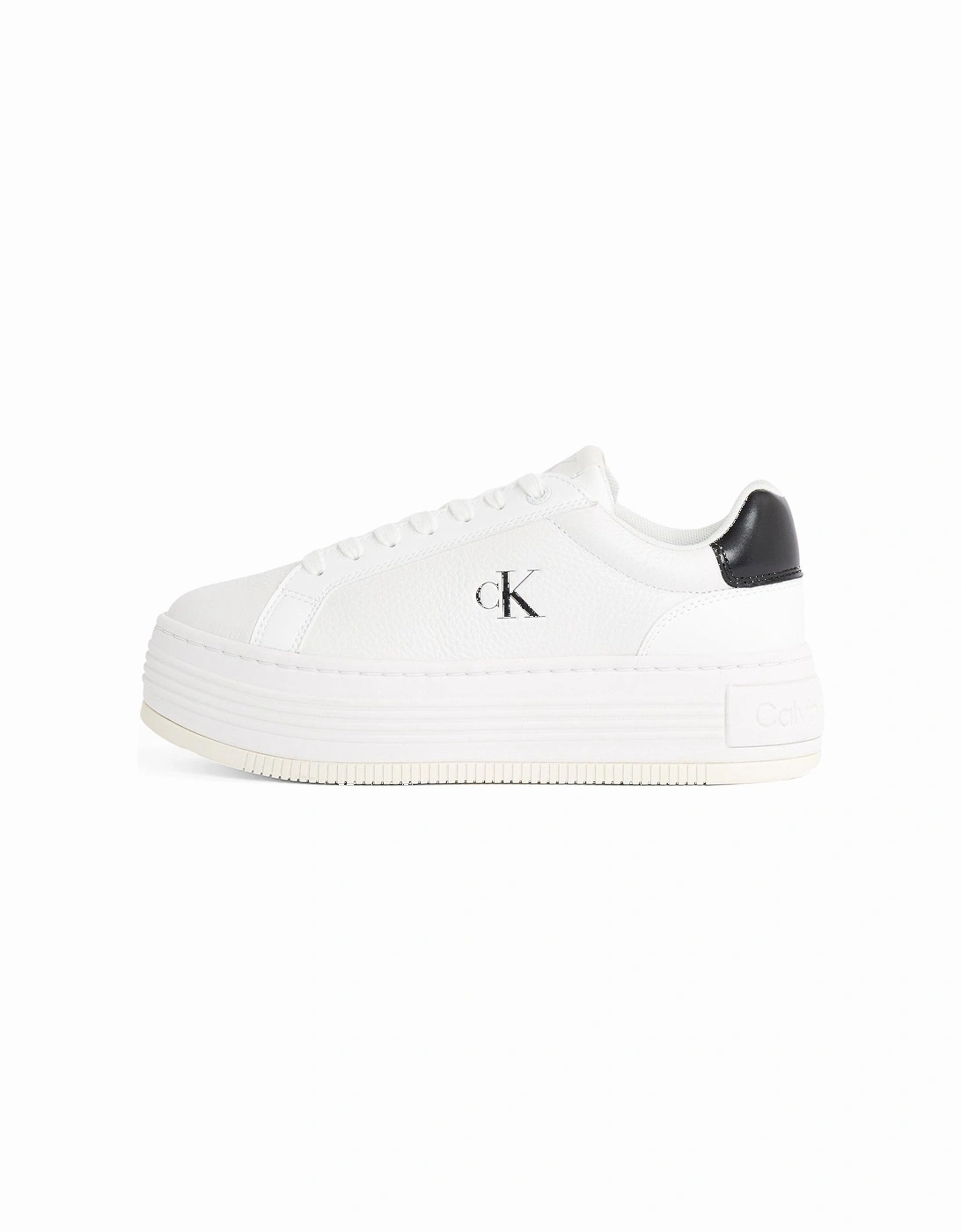 Bold Flatform Trainers - White, 2 of 1