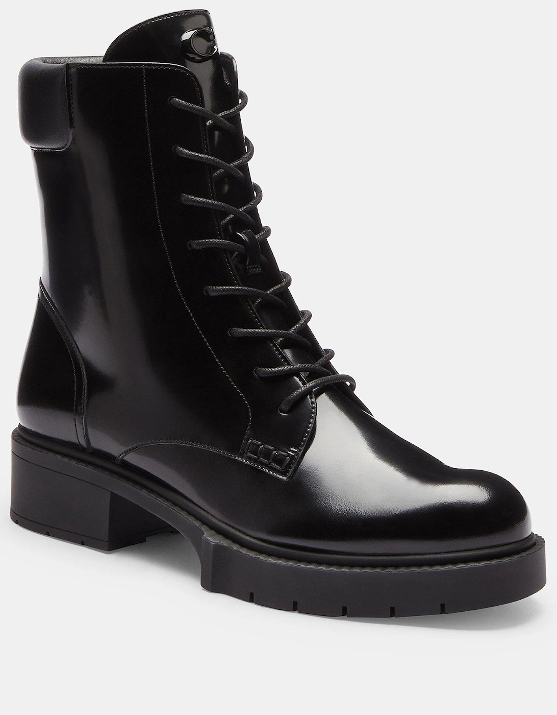 Leighton Leather Boots - Black