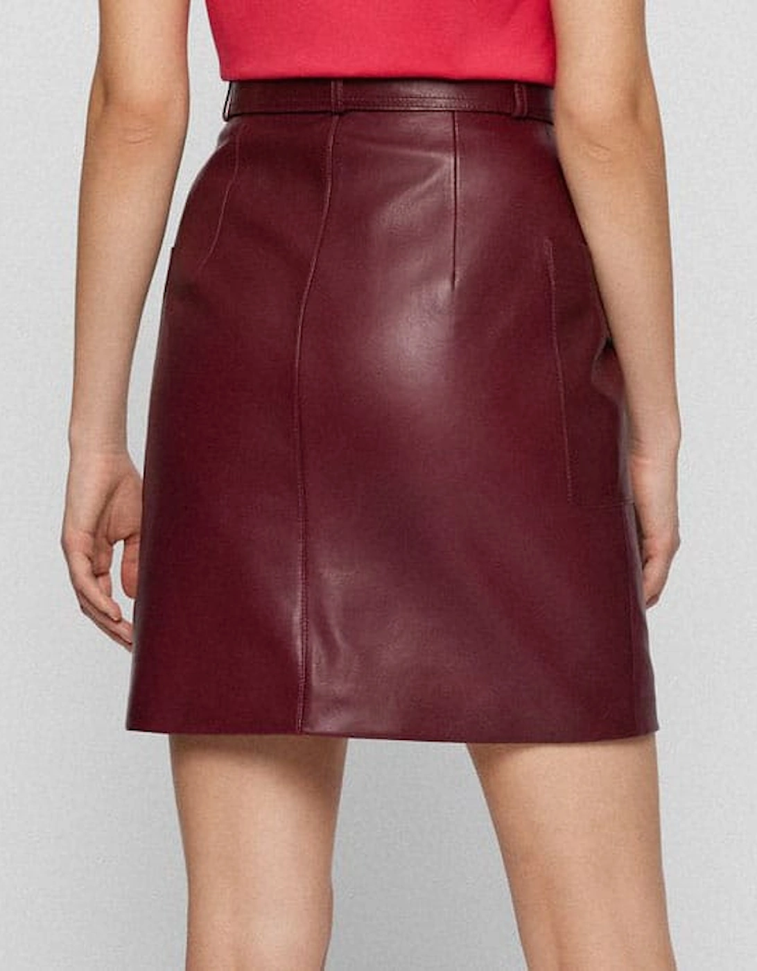 Semita Leather Skirt