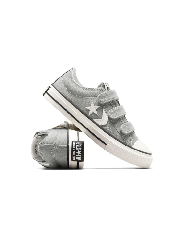 Kids Star Player 76 3V Canvas Ox - Grey