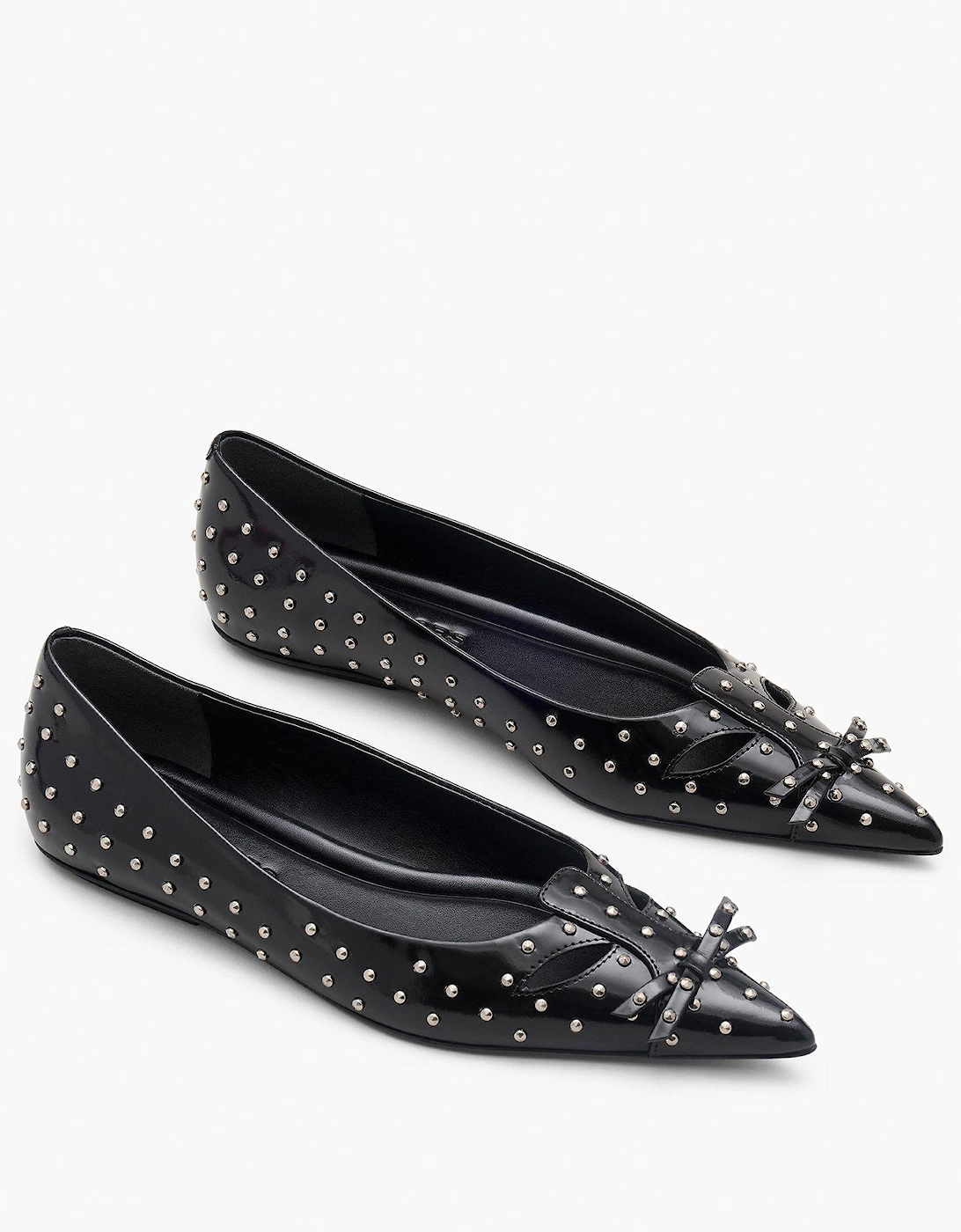 The Kat Ballerina Flats - Black