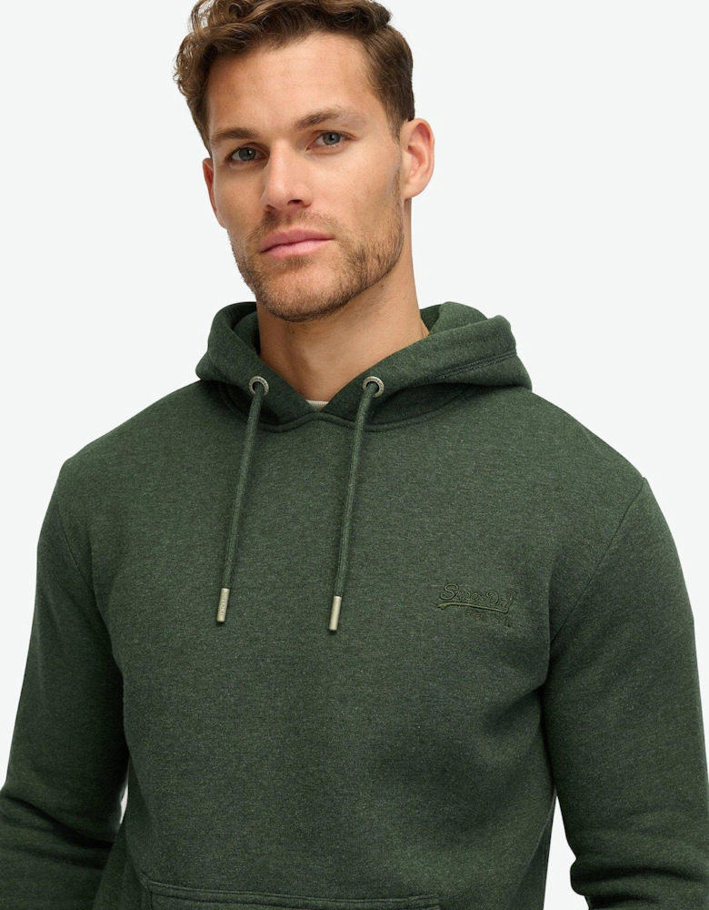 Essential Logo Hoodie - Dark Green