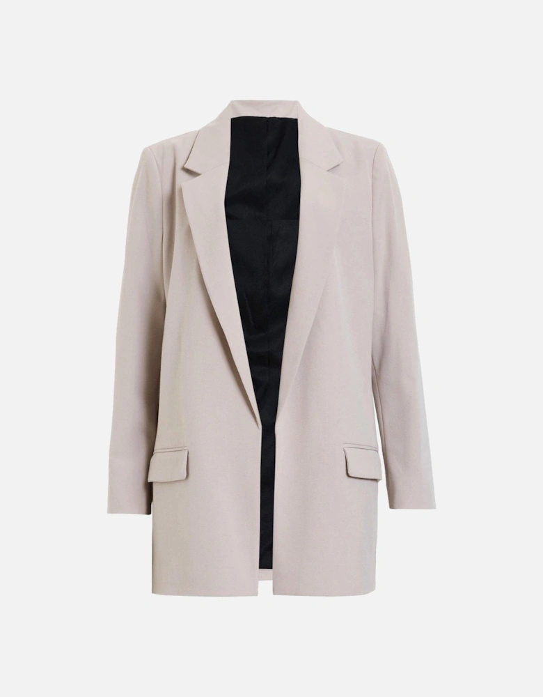 Aleida Lightweight Tri Blazer - Brown