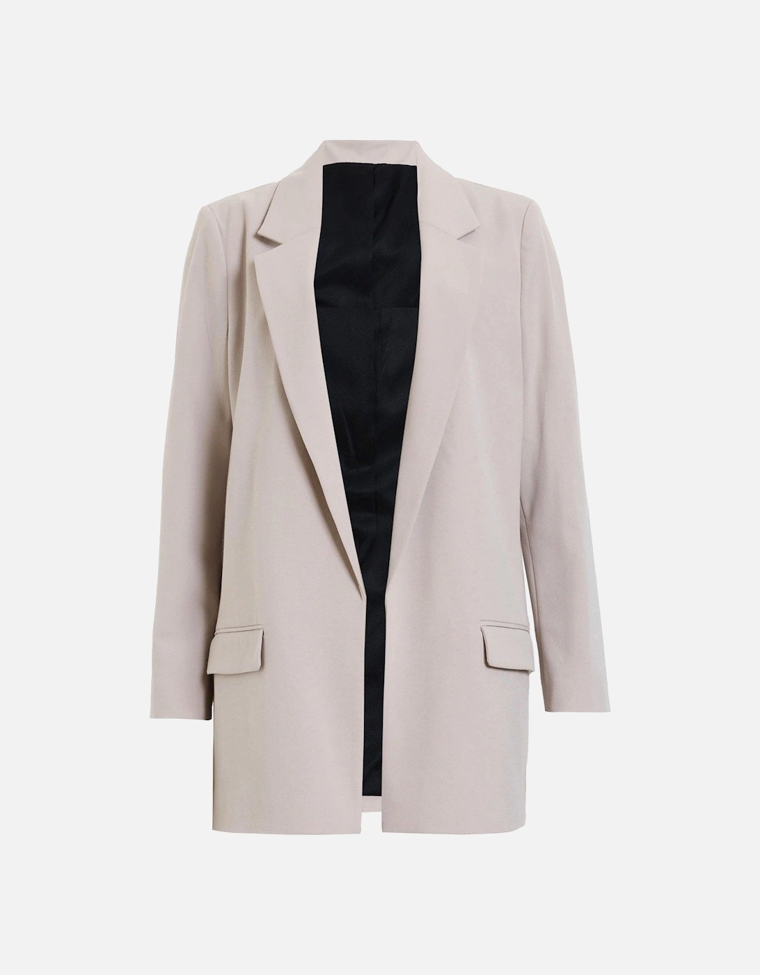 Aleida Lightweight Tri Blazer - Brown