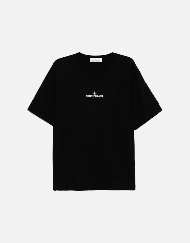 Zip Pocket T-Shirt Black