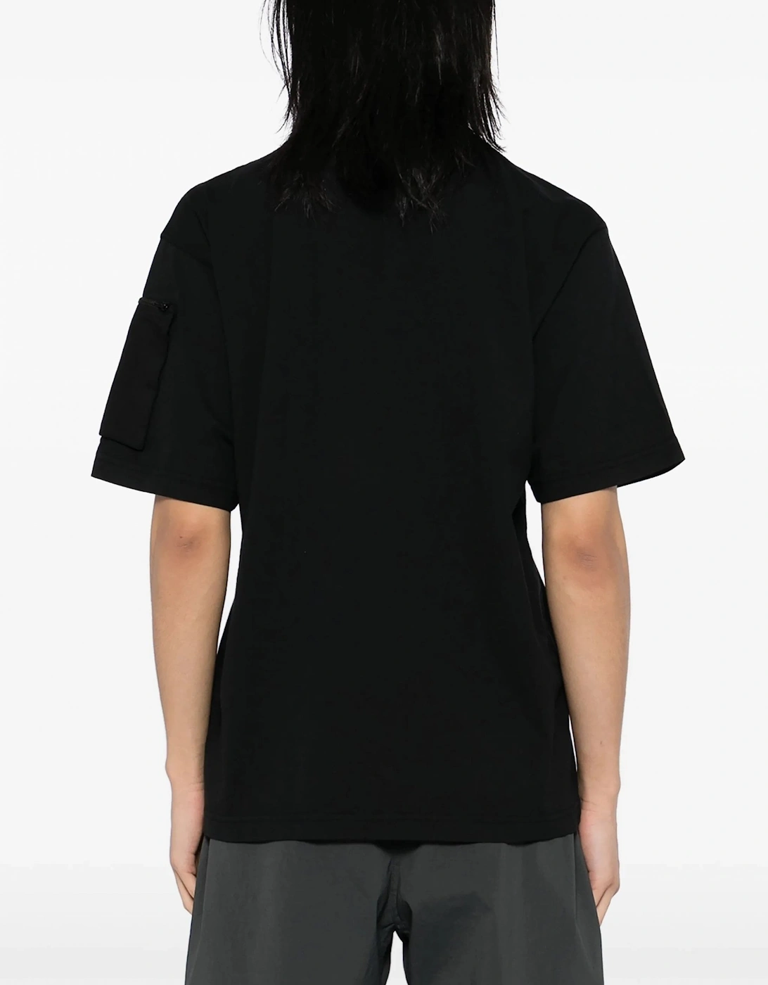 Zip Pocket T-Shirt Black