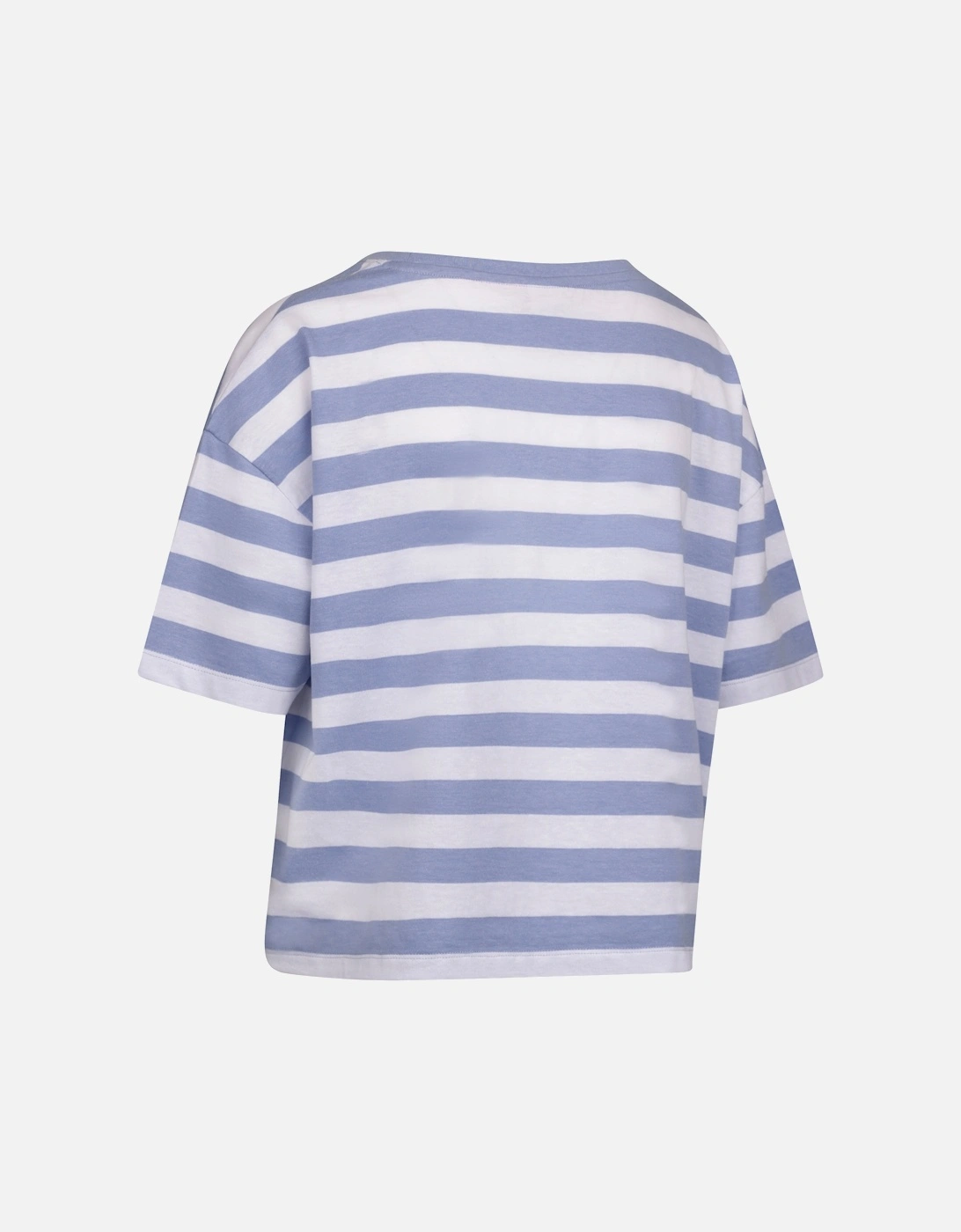 Womens/Ladies Donna Striped Boxy T-Shirt