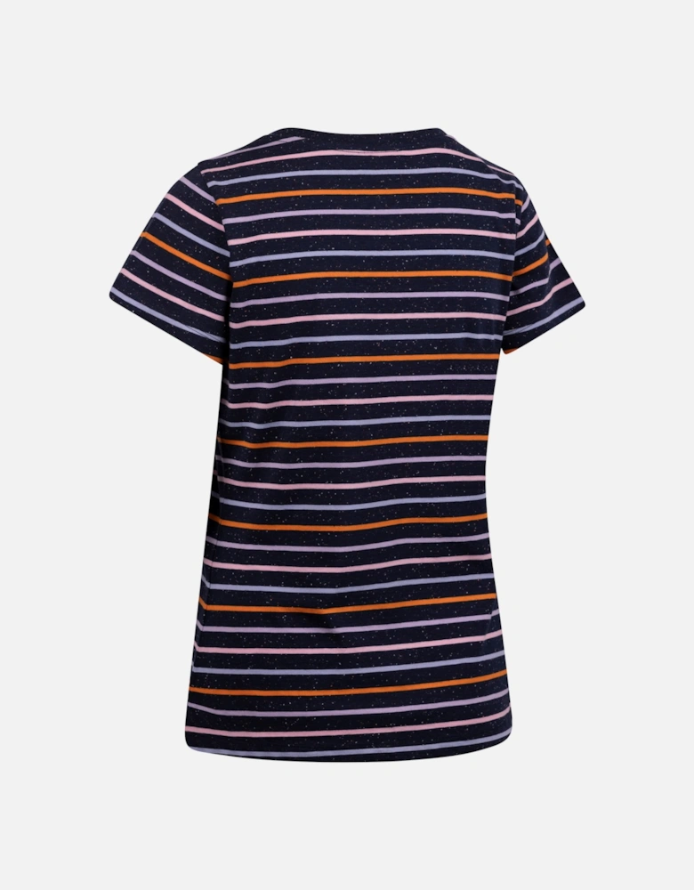 Womens/Ladies Michaela Striped T-Shirt