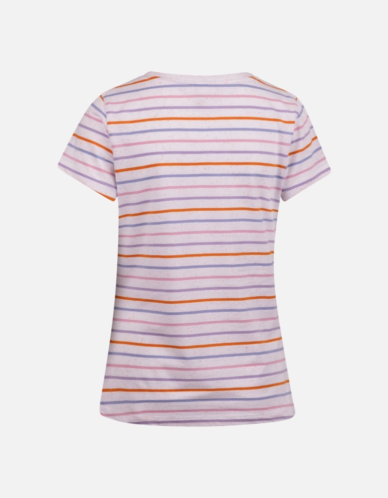 Womens/Ladies Michaela Striped T-Shirt