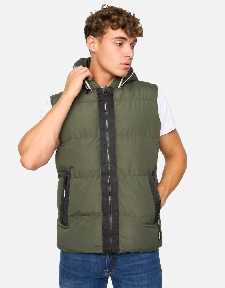 Mens Sandbox Hooded Gilet