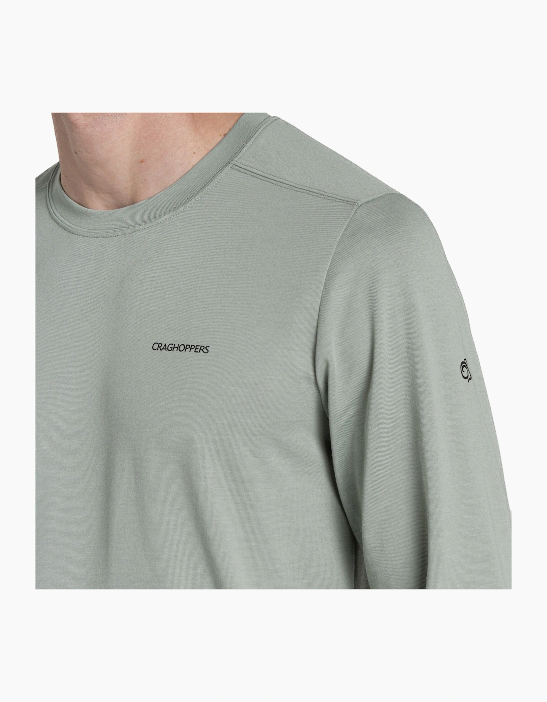 Craghoppers Men's Green Abel Nosilife Long-Sleeved T-Shirt  40 L