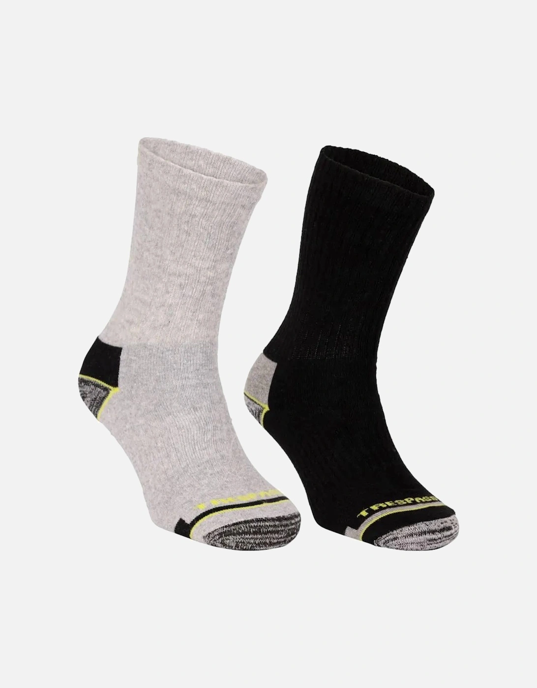 Trespass Women's Black/Multi Unisex Socks (Pack Of 5) - : 3/3.5/4/4.5/5/5.5/6 Size 3