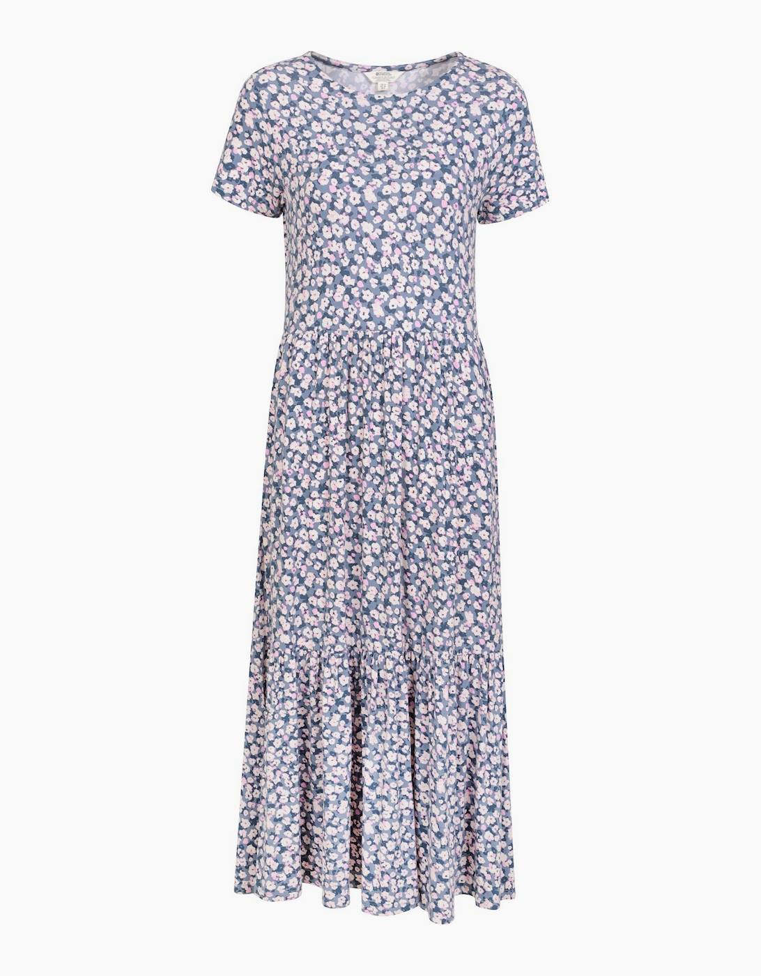 Mountain Warehouse Women's Mountain Warehouse Womens/Ladies Sardinia Flowers Tiered Dress - Grey