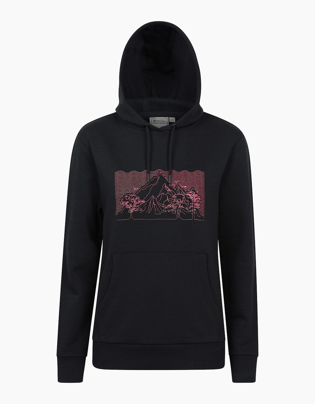 Mountain Warehouse Women's Black / Ombre Hoodie - Size 8