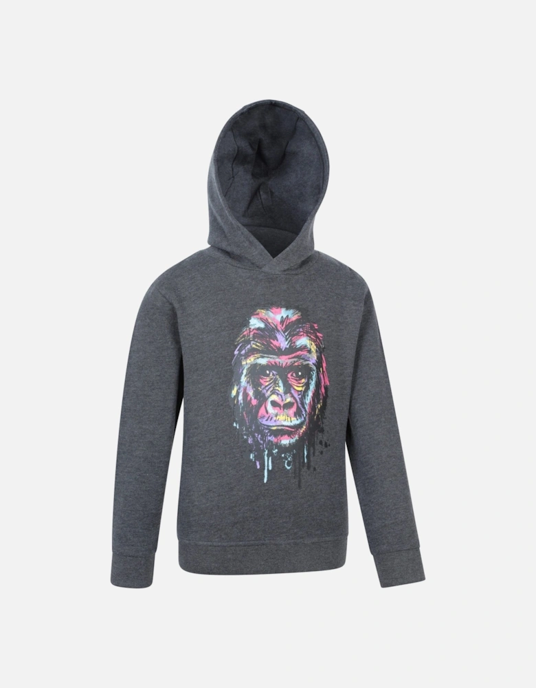 Childrens/Kids Graffiti Gorilla Hoodie