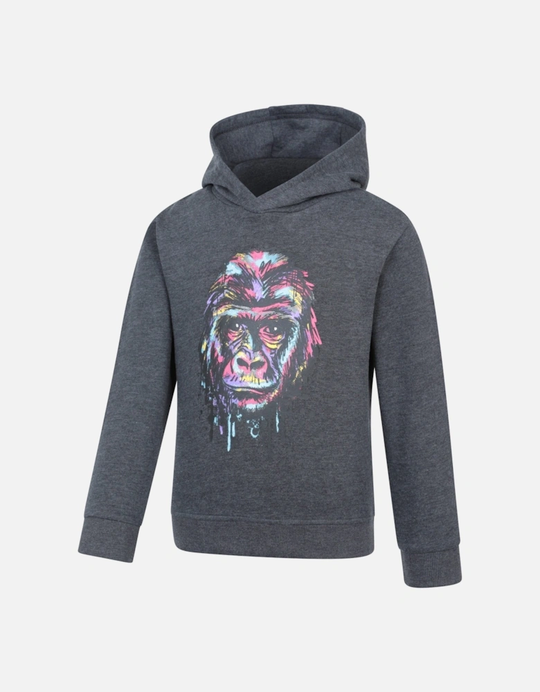 Childrens/Kids Graffiti Gorilla Hoodie