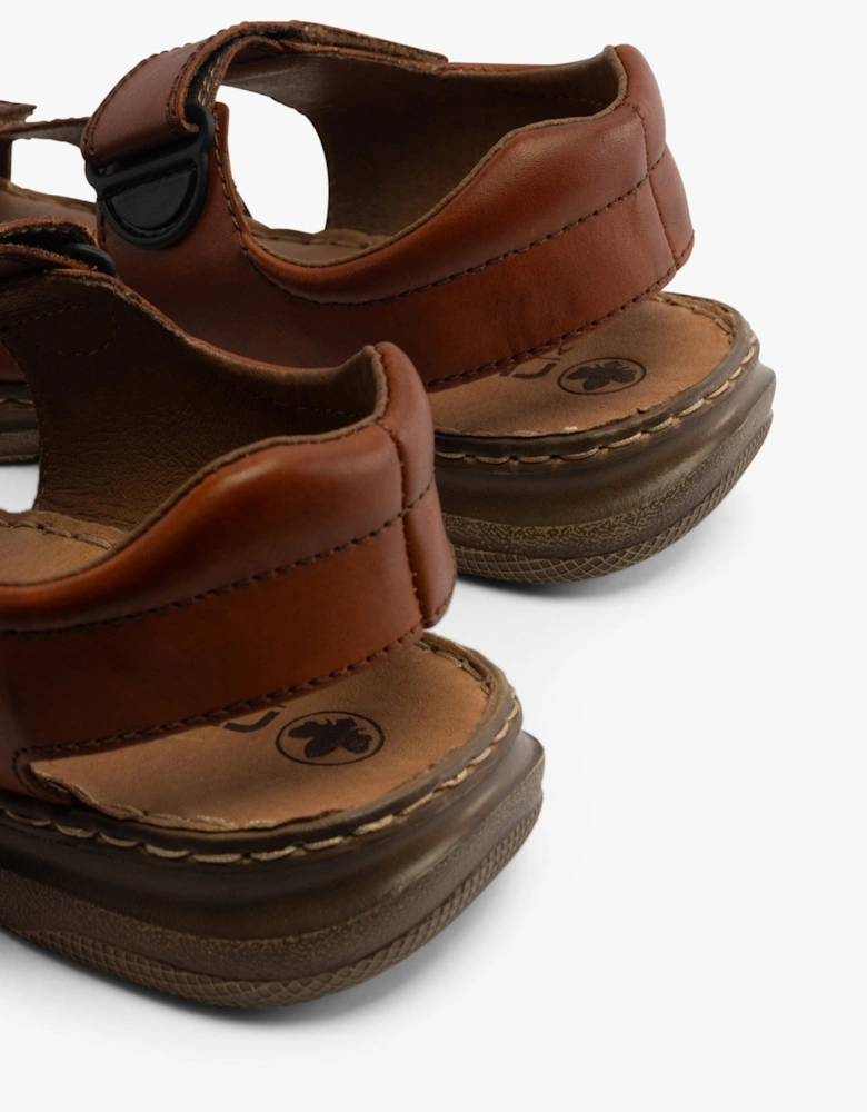 21461-24 Mens Sandals Brown