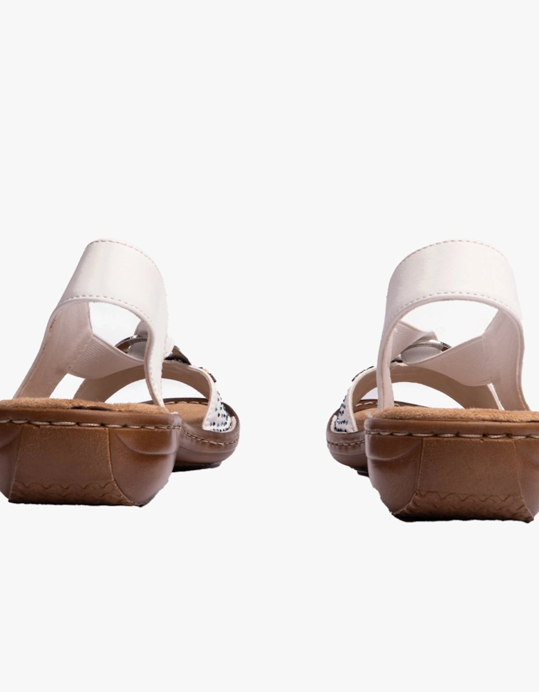 60880-80 Womens Sandals White