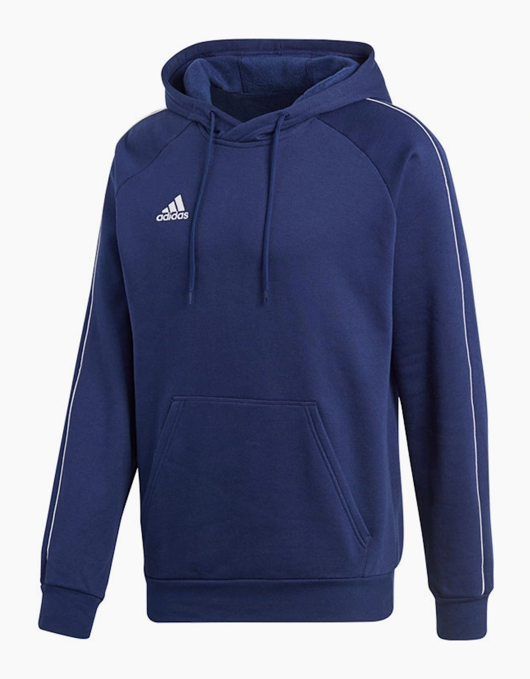 Men's Adidas Core 18 Fleece Hoodie - Navy - Size: 42