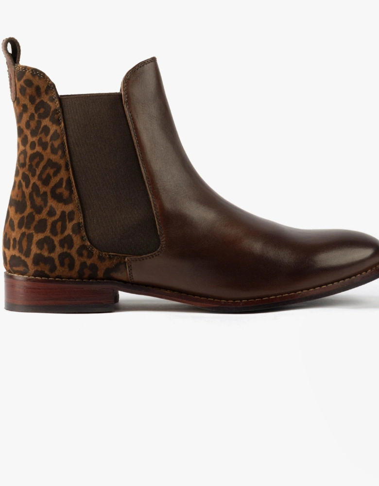 COLETTE Womens Boots Leopard