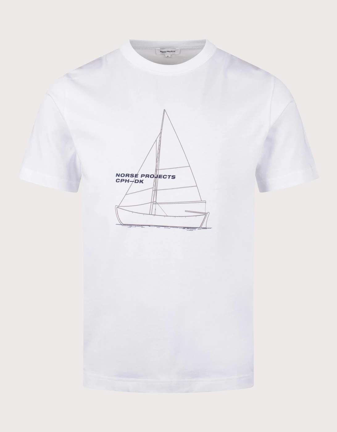 Holger Organic Boat Print T-Shirt, 4 of 3