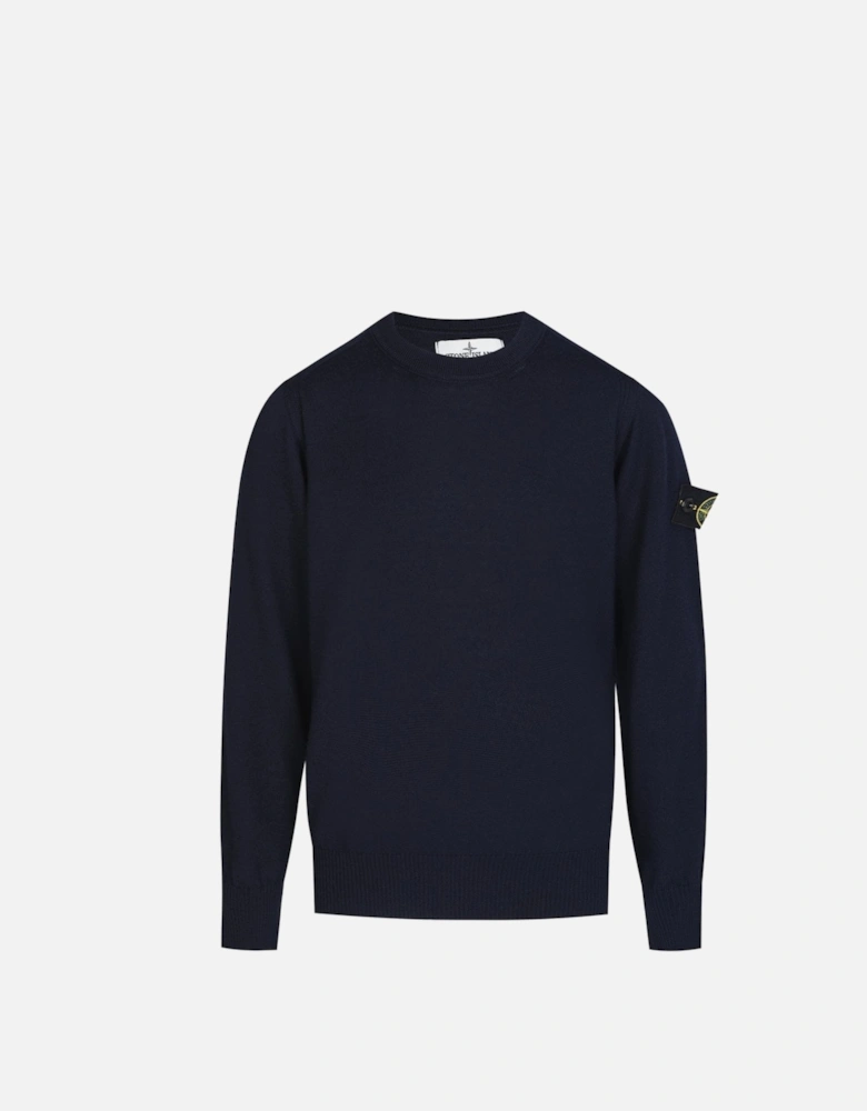 Kids Wool Jumper Navy