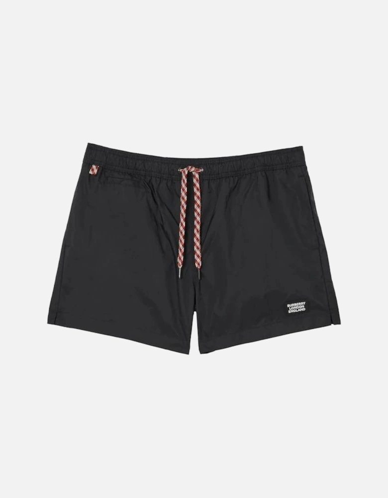 Logo Swim Shorts Black