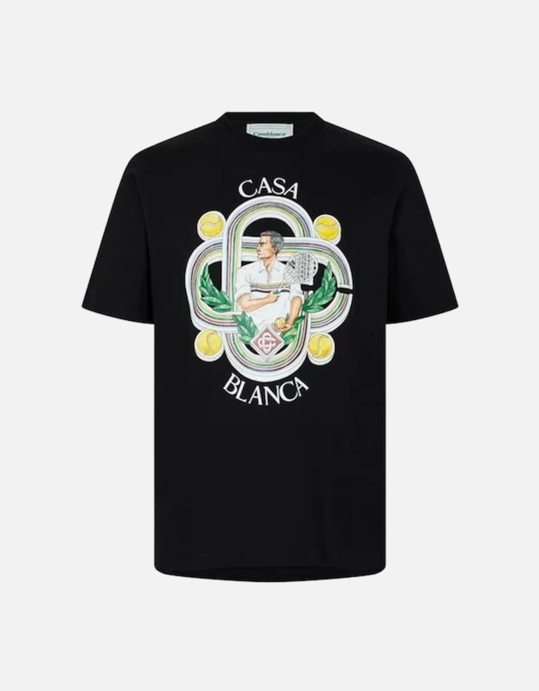 Casa Le Joueur T Shirt Black