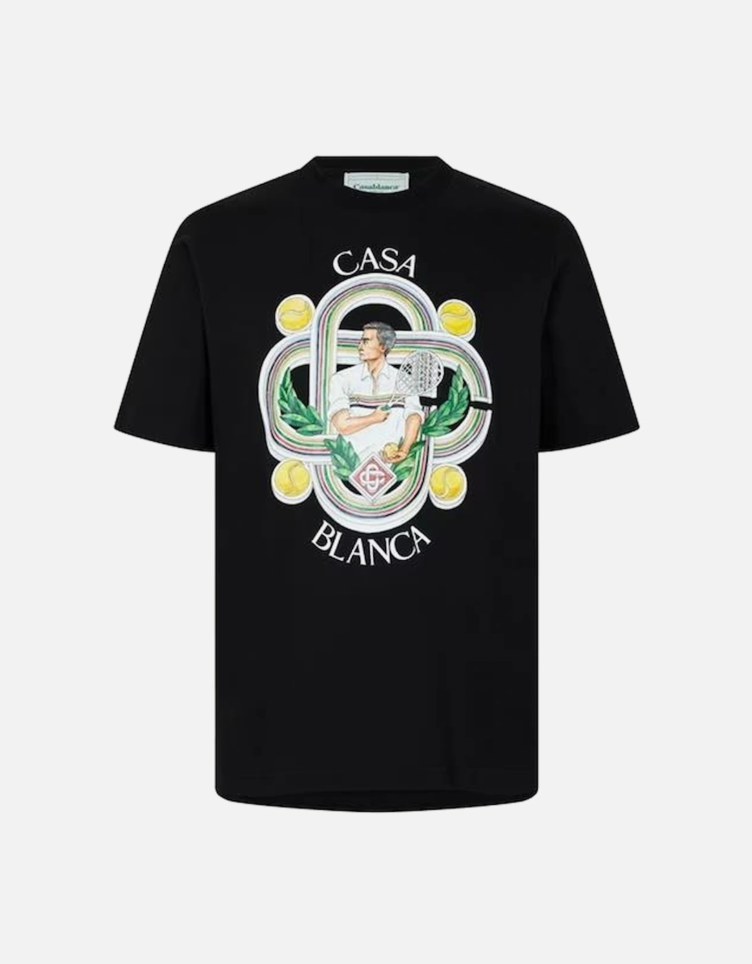 Casa Le Joueur T Shirt Black, 2 of 1